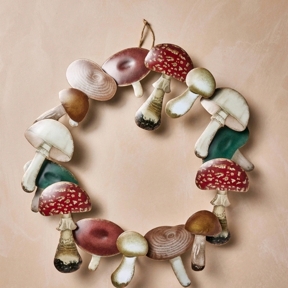 Mushroom 🍄  Wreath by John Derian